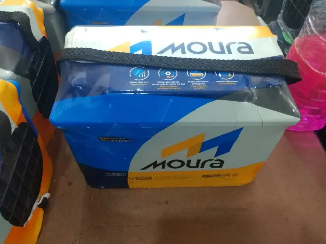 Bateria Moura 75 amperes (NOVA)