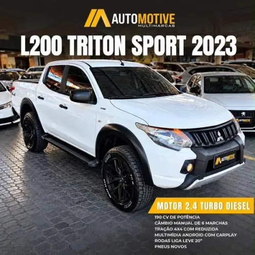 Mitsubishi L200 Triton Sport GLS 2.4 CD Diesel Mec. 2023
