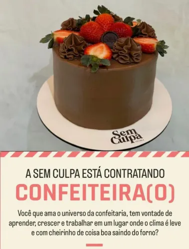 VAGA AUXILIAR DE CONFEITARIA