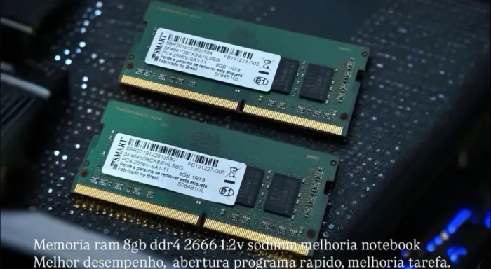 Memoria ram 16 ddr4 de 2400 da Smart ( seminovas ) e testada
