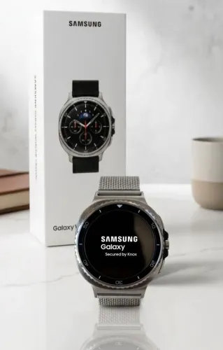 Smartwatch Samsung Galaxy Watch 8 Classic 47mm Prata LTE - Na Garantia + NF