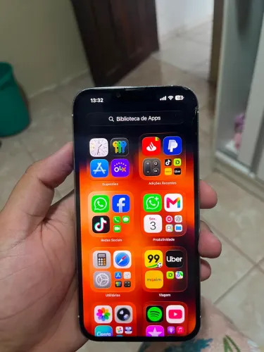 iPhone 13 Pro Max aceito troca com volta p mim