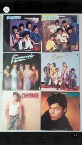 Menudo - Tremendo - Chayanne - 06 Lps, 02 De Cada Artista