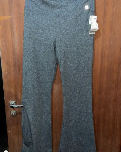 calça oxer bailarina cinza mescla gg