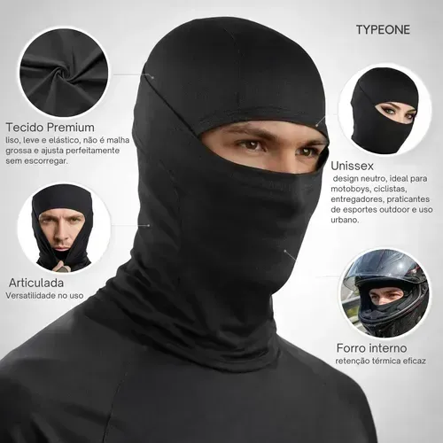 balaclava - touca - motoboy