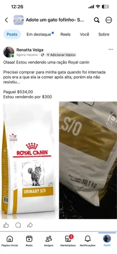 Ração Royal canin gatos
