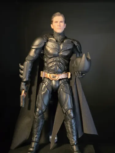 Batman inart 1/12 action figure , não troca a head, com caixa e todos acessorios