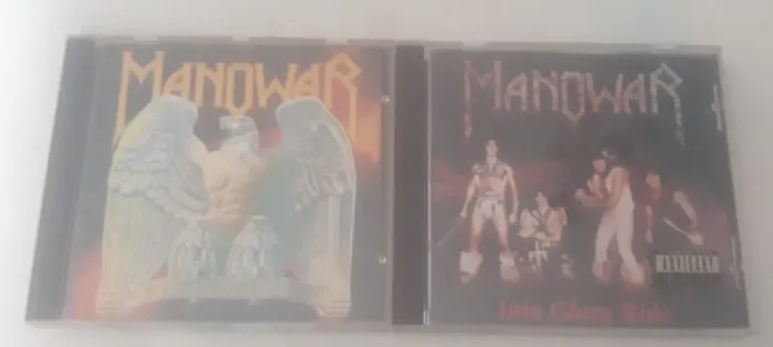 LOTE 11 CDS MANOWAR - Alguns Importados