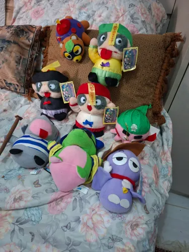 Bonecos de pelúcia sega antigo