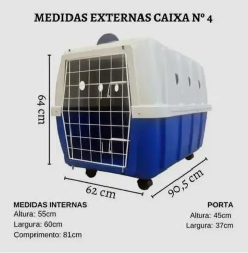 Caixa de transporte GRANDE CLICKNEW 4