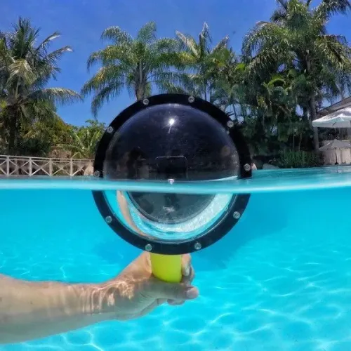 Dome Telesin para Action Cam (Eken H9 / H9R / SJ4000) Semi novo