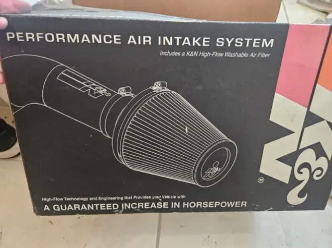 K&n Kit Intake + Filtro Para Cruze 1.8 - Typhon +5.65hp 69-4