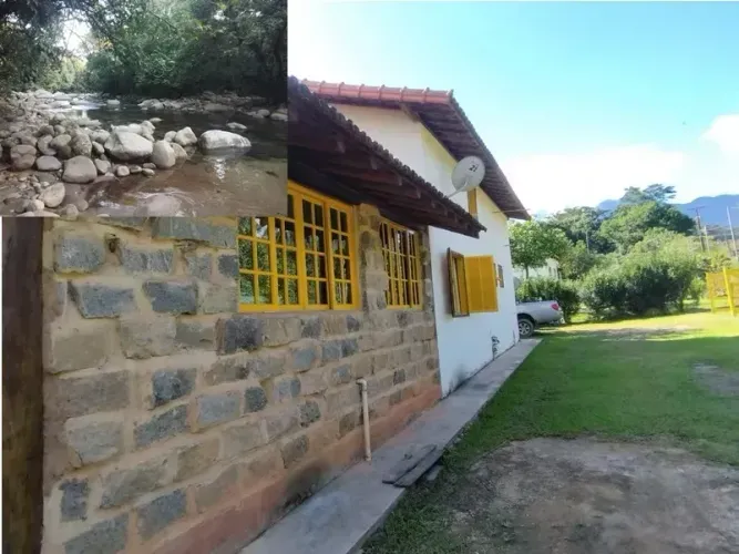 Barrozo Imóveis - Chácara a venda com 1.700 m² com RIO ENCACHOEIRADO para banho - PORTEIRA