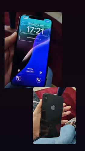 Celular iPhone XS Max 256 gb 600 leva bateria 76%