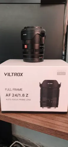 Lente Viltroz 24m 1.8 fulframe Linha Z bem nova .
