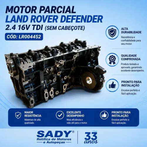MOTOR PARCIAL FORD TRANSIT 2.4 16V TDI