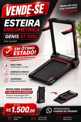 Esteira Ergométrica GT1000