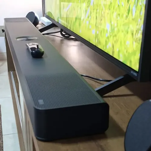Home Teather Soundbar LG 810w Rms, Dolby Atmos, 9.1.5 Canais - S95tr wireless