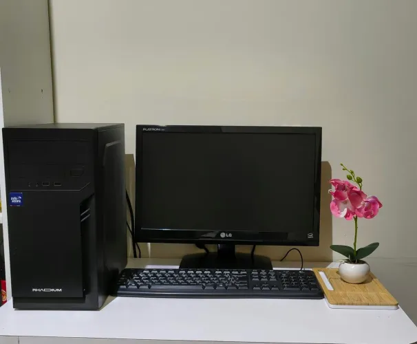 Computador funcionando perfeitamente