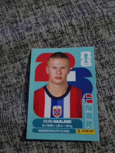 Figurinha do Haaland 2026