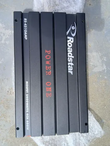 Módulo Roadstar Power One RS-4510AMP 2400W 4 Canais Old School