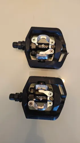 Pedal Shimano T421 Dupla Face Mtb + Tacos