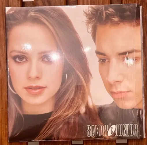 LP Vinil Sandy & Junior 2001 Duplo Branco Translúcido - NOVO