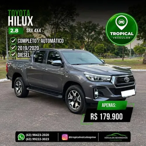Toyota Hilux CD SR 4X2 2.7 16v/2.7 Flex Aut. 2020
