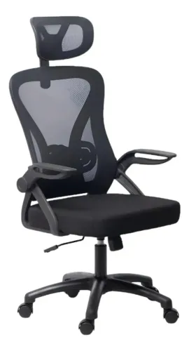CADEIRA OFFICE REDRAGON GRENDEL PRETA ERGONÔMICA