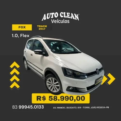 Volkswagen Fox Track 1.0 Flex 12V 5P 2017