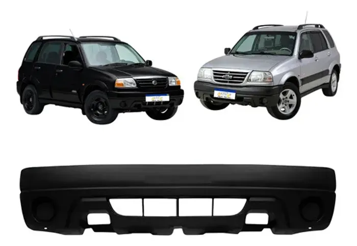 Parachoque Dianteiro Chevrolet Tracker 2002 A 2007 Sem Furo