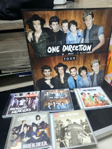 coleção completa CDs one direction