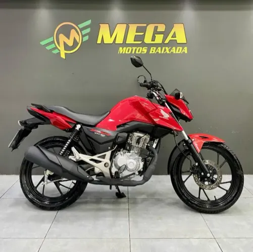 Honda Cg 160 Fan 2025 Vermelha 1.239km