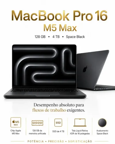 Apple MacBook Pro 16 M5 Max 128 GB / SSD 4 TB Space Black