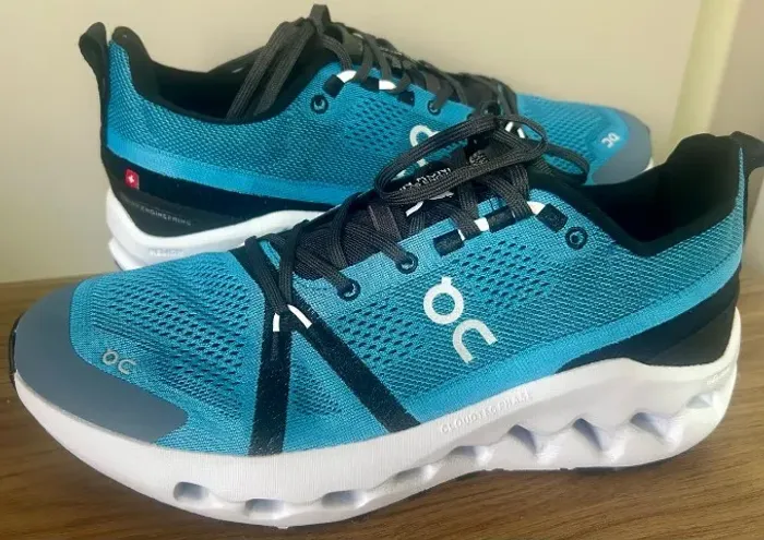 tênis on running cloudsurfer masculino - azul/preto - tamanho 43