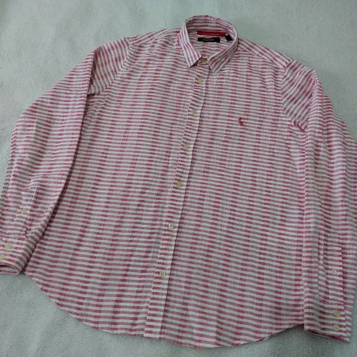Camisa Reserva listrada manga longa P