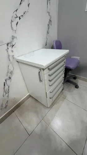 Gaveteiro Mesa Auxiliar Odontológica Dentista 6 Gavetas