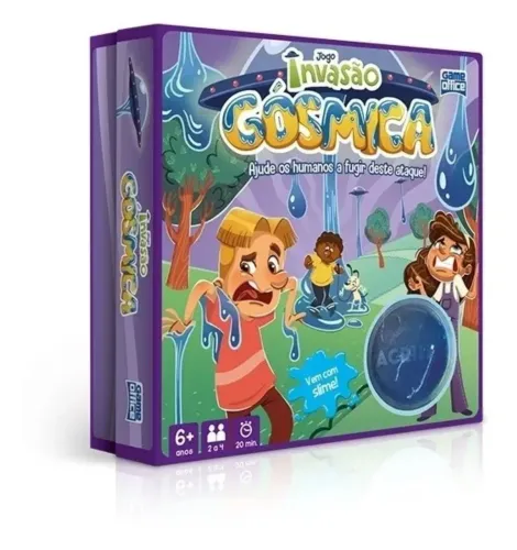Jogo de Tabuleiro INVASÃO GÓSMICA da Toyster.(NOVO)