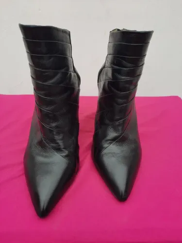 bota couro savage preta 37