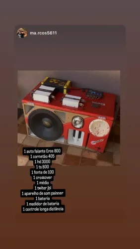 Vendo caixa trio!