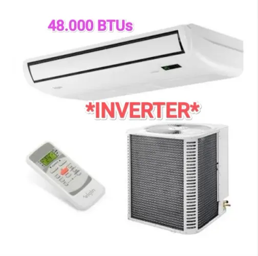 Ar Split Piso Teto Elgin INVERTER 48000 BTUs + Novo + Nota + Garantia + Cartão 12x