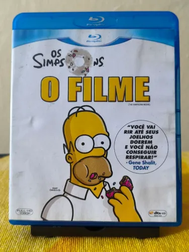 Os Simpsons - O filme - dvd blu-ray disc