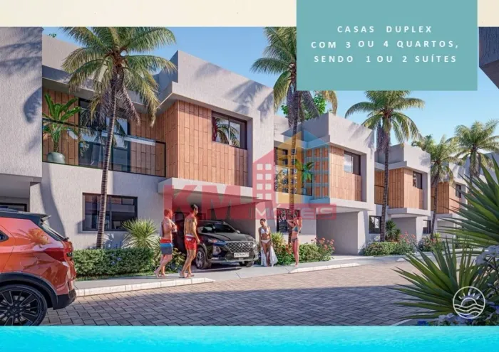 Residencial Dunas - Seu Duplex de Luxo em Tibau-RN: Residencial Dunas Viva a Praia com Es