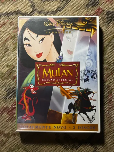 DVD - Mulan - Edição Especial Duplo - Disney