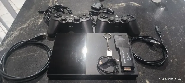 Playstation 2 cheio de jogos 2026 dublado  completao na promoção 