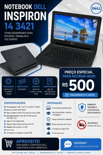 Notebook Dell 