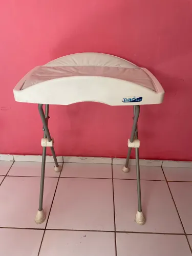 Suporte de banheira com trocador