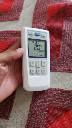 Controle de ar condicionado Electrolux 