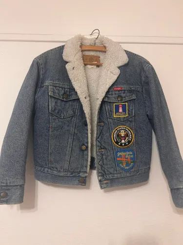 jaqueta jeans wrangler forrada 