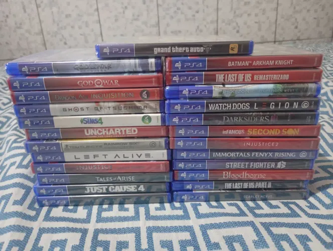 Jogos de ps4 novos